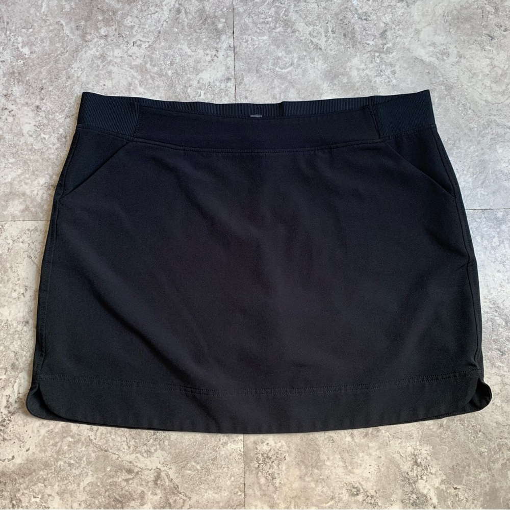 Black Athletic Skort